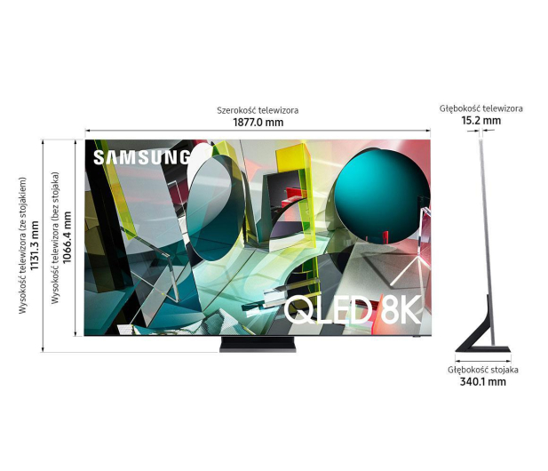 Samsung QE85Q950TST QLED 8K - 1378405 - zdjęcie 2